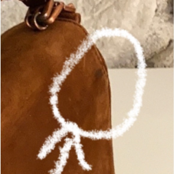 BALLY Evening Suede Leather bag - Picture 8 of 8